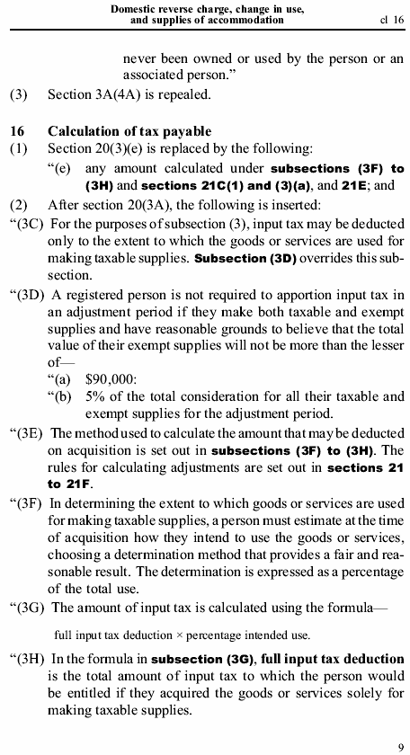 Indicative legislation - Appendix Page 9